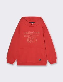 Piazza Italia Felpa collo alto da bambino - Rosso Store