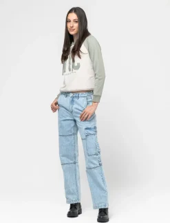 Piazza Italia Felpa con cappuccio e stampa vestibilità regular - Verdino Verde Clearance