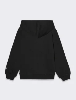 Piazza Italia Felpa con cappuccio tinta unita - Nero New