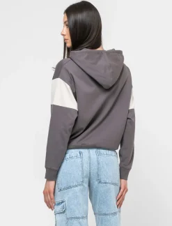 Piazza Italia Felpa con cappuccio vestibilità regular - piombo Grigio Outlet