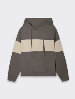 Piazza Italia Felpa con cappuccio vestibilità regular - piombo Grigio Outlet