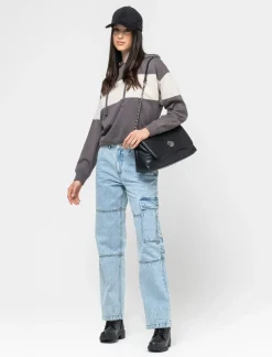 Piazza Italia Felpa con cappuccio vestibilità regular - piombo Grigio Outlet