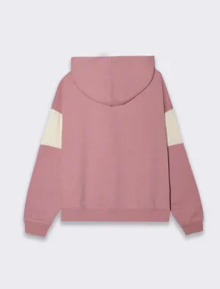 Piazza Italia Felpa con cappuccio vestibilità regular - cipolla Rosa Clearance