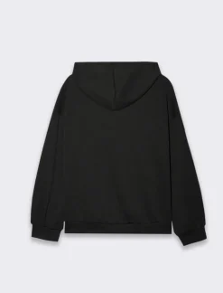 Piazza Italia Felpa con zip e cappuccio con coulizze tasca marsupio - Nero Cheap