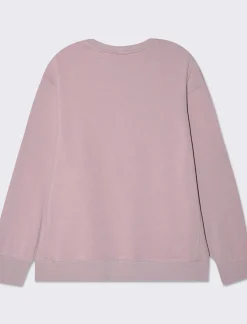 Piazza Italia Felpa crop con cappuccio e chiusura in metallo - glicine Viola Hot