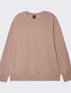 Piazza Italia Felpa crop con cappuccio e chiusura in metallo - castoro Grigio Fashion