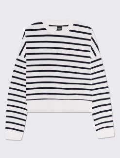 Piazza Italia Felpa crop manica lunga e spalla morbida - var 2 Flash Sale