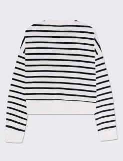 Piazza Italia Felpa crop manica lunga e spalla morbida - var 2 Flash Sale