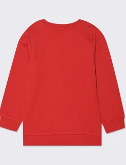 Piazza Italia Felpa Disney di Natale in tessuto caldo - Rosso Fashion