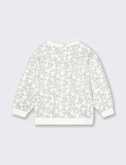 Piazza Italia Felpa fantasia con stampa all over - panna Bianco Cheap