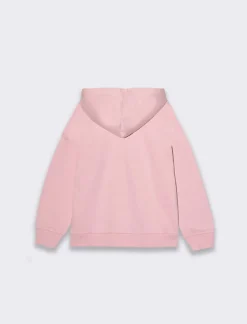 Piazza Italia Felpa garzata da bambina - Rosa Cheap