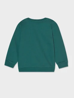 Piazza Italia Felpa girocollo a manica lunga con stampa Loonley Tunes - Verde Shop