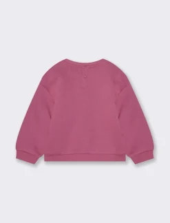 Piazza Italia Felpa girocollo con ricamo frontale - orchidea Viola Clearance