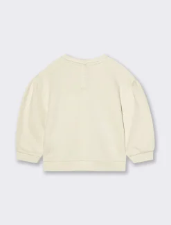 Piazza Italia Felpa girocollo con stampa frontale - Beige Fashion