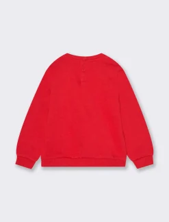 Piazza Italia Felpa natalizia da neonata - Rosso Best Sale