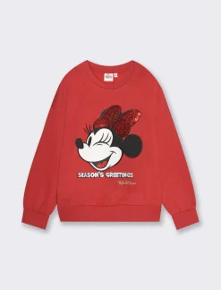 Piazza Italia Felpa rossa Minnie da bambina - Rosso Flash Sale