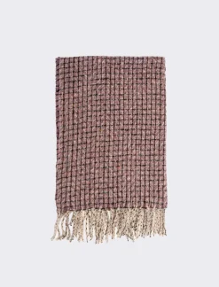 Piazza Italia Foulard da uomo effetto spina di pesce - Rosso Shop