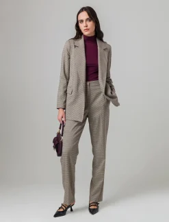 Piazza Italia Giacca basica con chiusura a laccio - tabacco Marrone Clearance