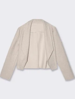 Piazza Italia Giacca corta aperta - Avorio Beige Discount