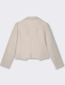 Piazza Italia Giacca corta aperta - Avorio Beige Discount