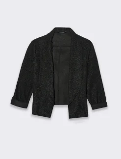 Piazza Italia Giacca corta aperta - Nero Sale