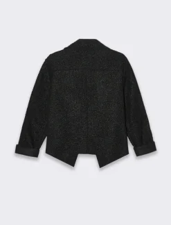 Piazza Italia Giacca corta aperta - Nero Sale