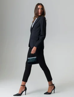 Piazza Italia Giacca foderata mono bottone vestibilità regular  - Nero Outlet