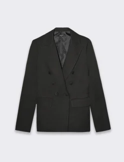 Piazza Italia Giacca foderata mono bottone vestibilità regular  - Nero Fashion