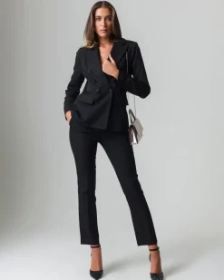 Piazza Italia Giacca foderata mono bottone vestibilità regular  - Nero Fashion