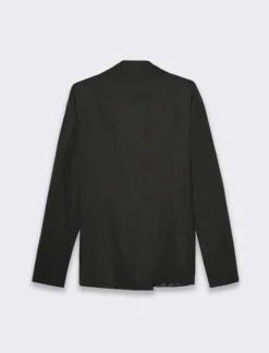 Piazza Italia Giacca foderata mono bottone vestibilità regular  - Nero Fashion