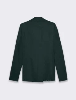 Piazza Italia Giacca foderata mono bottone vestibilità regular  - Verde Outlet