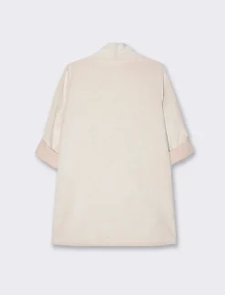 Piazza Italia Giacca senza chiusura con manica a 3/4 con risvolto - panna Bianco Discount