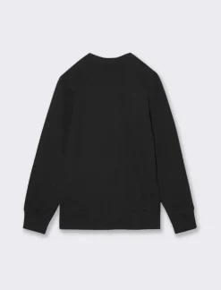 Piazza Italia Giacchina in felpa di cotone con zip frontale con stampa dettaglio lucido - Nero Shop