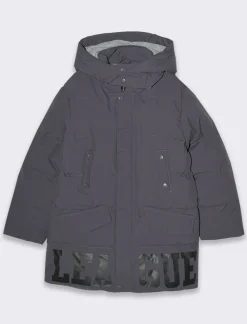 Piazza Italia Giaccone con stampa al fondo da bambino - Grigio Outlet
