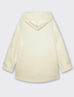 Piazza Italia Giaccone con zip in tessuto misto boucle - Bianco panna Best