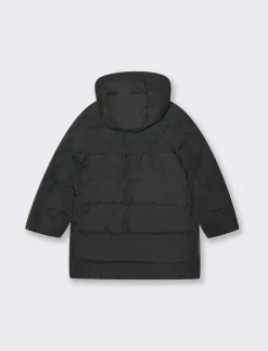 Piazza Italia Giaccone da bambino con tasconi frontali, spacchi al fondo con zip costina ai polsi - Nero Cheap