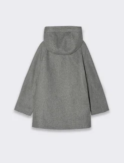 Piazza Italia Giaccone elegante da bambino linea basica con cappuccio - Grigio New