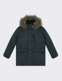 Piazza Italia Giaccone in cappuccio da bambino - Verde Shop