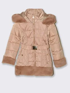 Piazza Italia Giaccone lungo da bambina - Marrone Flash Sale