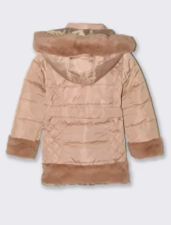 Piazza Italia Giaccone lungo da bambina - Marrone Flash Sale