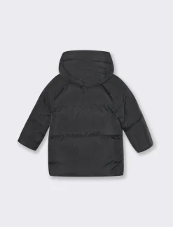 Piazza Italia Giaccone trapuntato con tasconi e cappuccio - Nero Sale