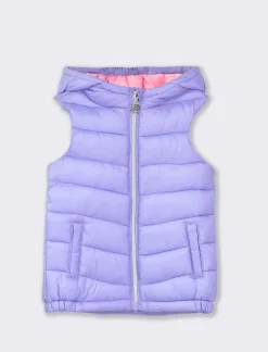 Piazza Italia Gilet imbottito dallo stile sportivo, disponibile in tinta unita oppure a fantasia - CARTA DA ZUCCHERO Azzurro Discount