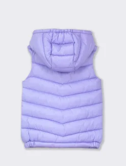 Piazza Italia Gilet imbottito dallo stile sportivo, disponibile in tinta unita oppure a fantasia - CARTA DA ZUCCHERO Azzurro Discount