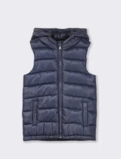 Piazza Italia Gilet leggero imbottito trapuntato, dallo stile casual e giornaliero - Blu Outlet