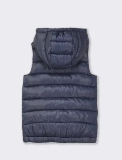 Piazza Italia Gilet leggero imbottito trapuntato, dallo stile casual e giornaliero - Blu Outlet