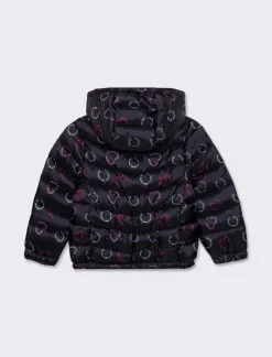 Piazza Italia Giubbino 100 grammi corto, disponibile in tinta unita o a fantasia con fodera a contrasto - Fantasia Multicolore Flash Sale