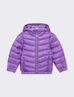 Piazza Italia Giubbino 100 grammi corto, disponibile in tinta unita o a fantasia con fodera a contrasto - Lilla Viola Hot