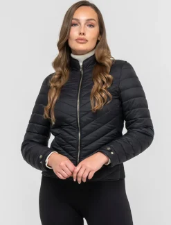 Piazza Italia Giubbino con imbottitura leggera - Nero Shop