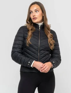 Piazza Italia Giubbino con imbottitura leggera - Nero Shop