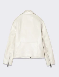 Piazza Italia Giubbino modello chiodo in finta pelle - Beige Hot